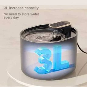 Поїлка для тварин автоматична безшумна 3л LY-292 Чорний