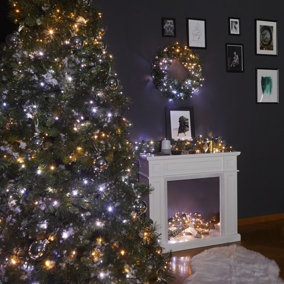 Smart LED Гирлянда Twinkly Strings AWW 400, Gen II, IP44, длина 32м, кабель черный (TWS400GOP-BEU) | Зображення 2