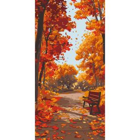Картина за номерами "Осінній парк" 11572-AC 40х80 см