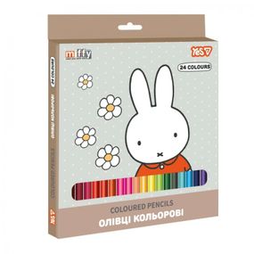 Набір кольорових олівців YES Miffy 290793 24 кольори