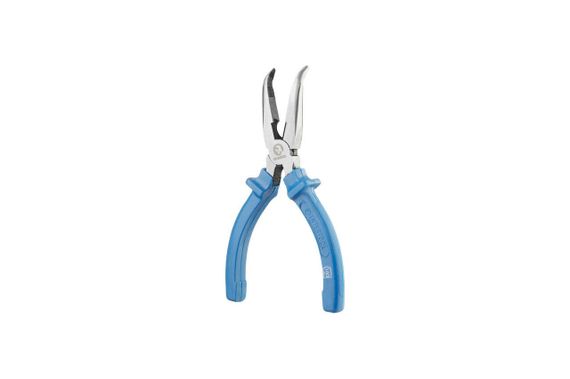 Щипцы удлиненные изогнутые Intertool - 160 мм American type (HT-0124) | Зображення 2
