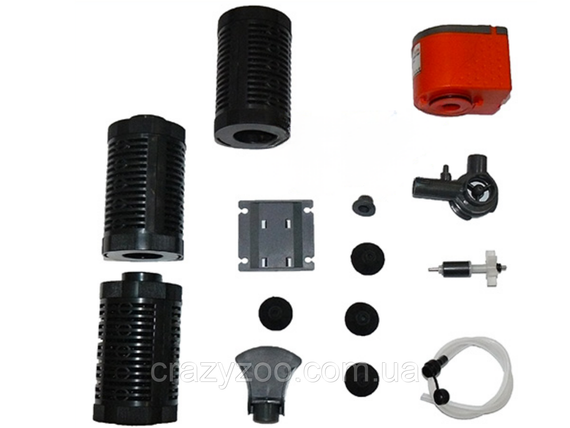 Внутрішній фільтр для акваріума XiLong XL-F290 12 Вт 1000 л/год до 220 л | Зображення 1