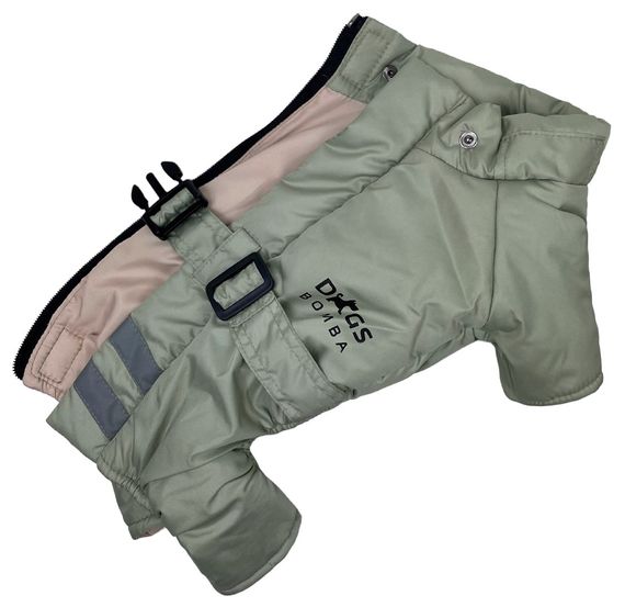 Зимовий комбінезон з поясом оливка R-25 | Зображення 3