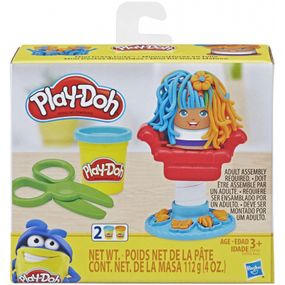 Набор для творчества Hasbro Play-Doh Mini Любимые наборы в миниатюре Сумасшедшие прическ (E4902)