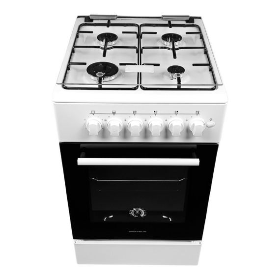 Плита газова біла Grunhelm G4FG5612W | Зображення 3