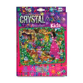 Набор креативного творчества "Kids Crystal Mosaic" CRMk-01-07, 6 форм элементов