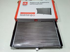 Радіатор охолодження ВАЗ 2108 алюм., "Дорога карта" (2108-1301012) (DK2108-1301012)