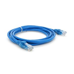 Патч-корд литой RITAR,CCA,UTP,RJ45,Cat.5e,5m,синий Q250