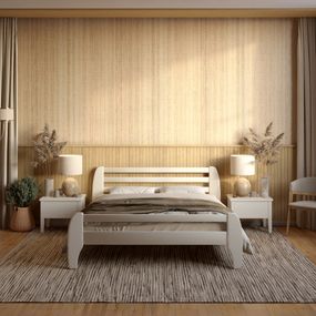 Односпальне ліжко Mebigrand Мілан Айворі 70х190 см (MBG-1893)