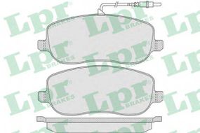 Колодка гальм. диск. CITROEN C8, PEUGEOT 807 передн. (вир-во LPR) LPR 05P831 на FIAT SCUDO Combinato (220P)
