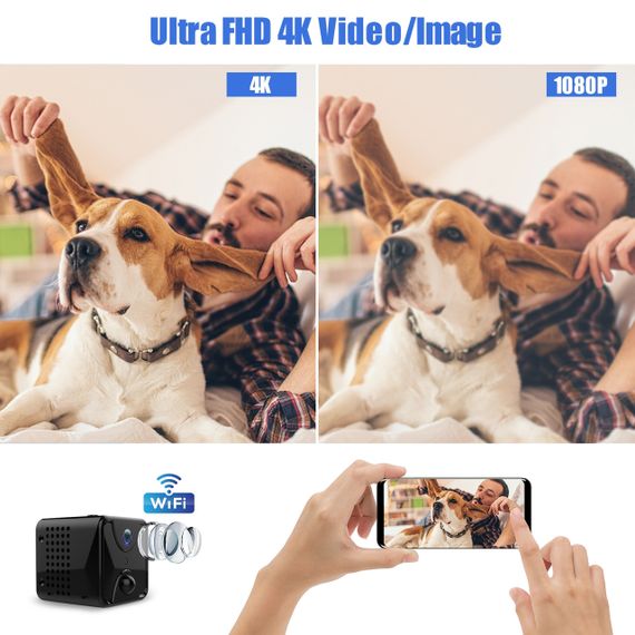 WiFi Camera 2.4G Беспроводная камера наблюдения с удаленным мониторингом | Зображення 1