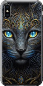 Чехол на iPhone X Кошка "5548u-1050-17620"