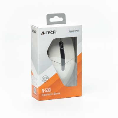 Мышка A4Tech N-530 USB White (4711421987479) | Зображення 4