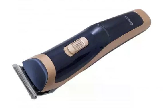 Машинка для стрижки GEMEI GM-6005 • Аккумуляторная машинка для волос GEMEI GM-6005 с 4 насадками 3–12 мм и работой до 60 минут | Зображення 1