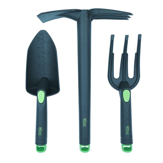 Набор мини садовых инструментов 3 шт. 280-303 мм пластиковый Werk 81077