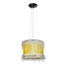 Люстра подвесная прованс с абажуром E27 60W PN (BR-469S/3)