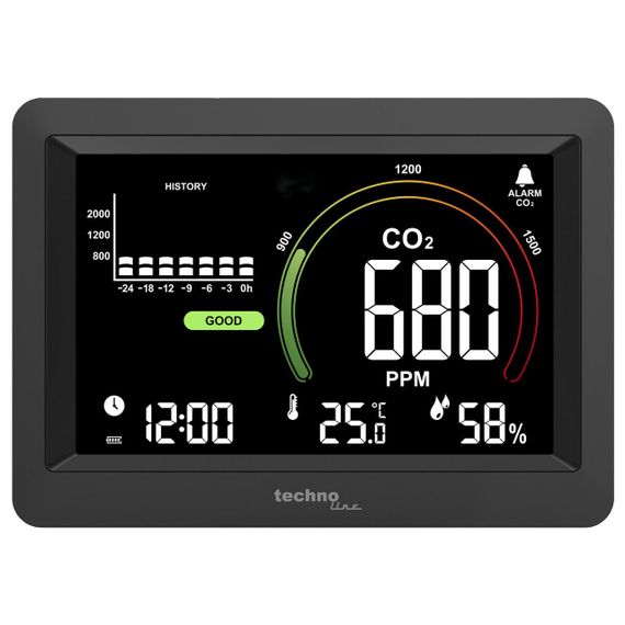 Метеостанція Technoline WL1028 Black (WL1028) | Зображення 4