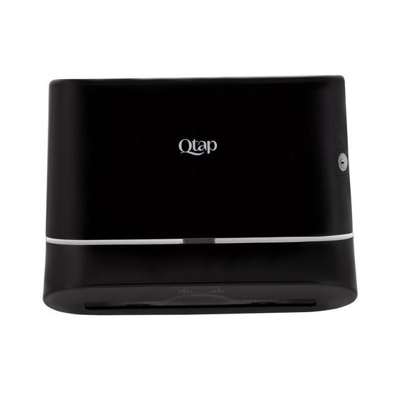 Тримач для паперових рушників Qtap Pohodli 300 мм QTDR600BP Black (Pobut) | Зображення 2