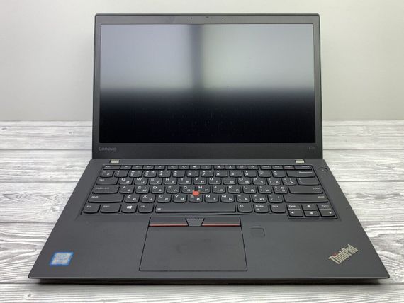 Ноутбук Lenovo ThinkPad T470s / 14" (1920x1080) IPS / Intel Core i7-7500U (2 (4) ядра по 2.7 - 3.5 GHz) / 8 GB DDR4 / 120 GB SSD / Intel HD Graphics 620 / WebCam б/в | Зображення 2