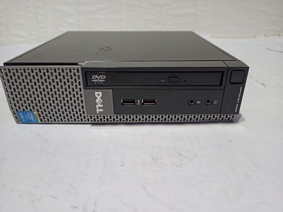 Неттоп Dell Optiplex 9020 USFF / Intel Core i3-4130 (2 (4) ядра по 3.4 GHz) / 8 GB DDR3 / 120 GB SSD / Intel HD Graphics 4400 / DVD-ROM б/в | Зображення 1