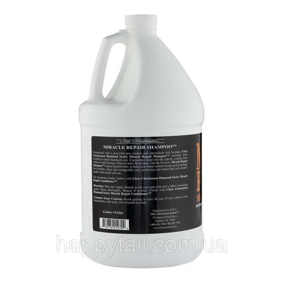 Шампунь Chris Christensen Miracle Repair для собак та котів     3,8л | Зображення 1