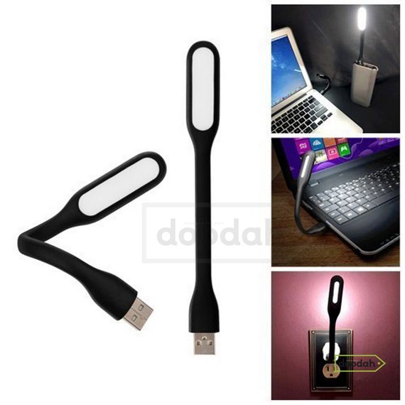 Гнучка USB Led лампа для ноутбука, павербанка – CARPRIE TSLEE Black 17 см | Зображення 4