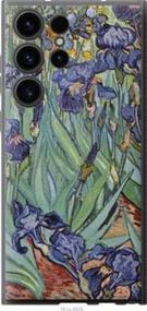 Чехол на Samsung Galaxy S23 Ultra Винсент Ван Гог. Ирисы из силикона FCh_065698