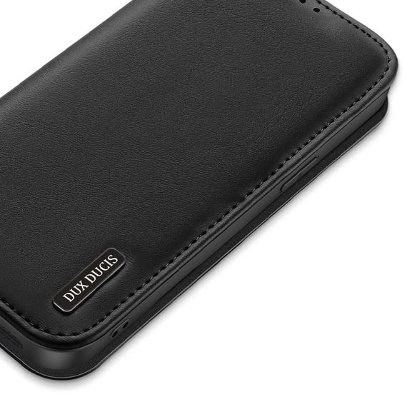 Чохол-книжка Dux Ducis Hivo для Apple iPhone 16e / 17e (6.1") Black | Зображення 3