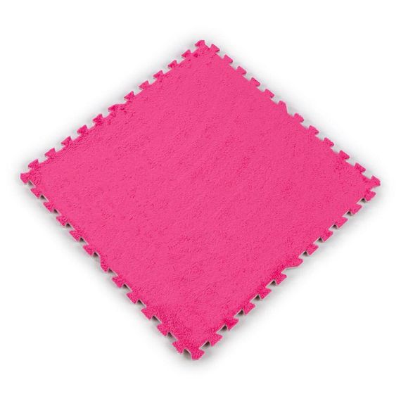 Пол-пазл плюшевий РОЗОВИЙ 60*60*1cm (D) SW-00002093