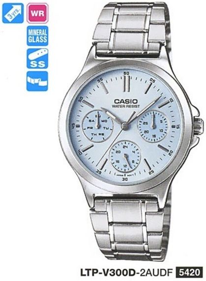 Годинник CASIO LTP-V300D-2AUDF