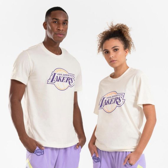 Футболка 900 NBA Lakers для баскетболу біла - 2XL.