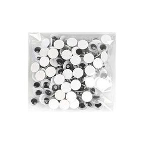 Творческий набор для аппликаций "Глаза" ЕД-520, 8 мм, 10 грамм, 230 штук