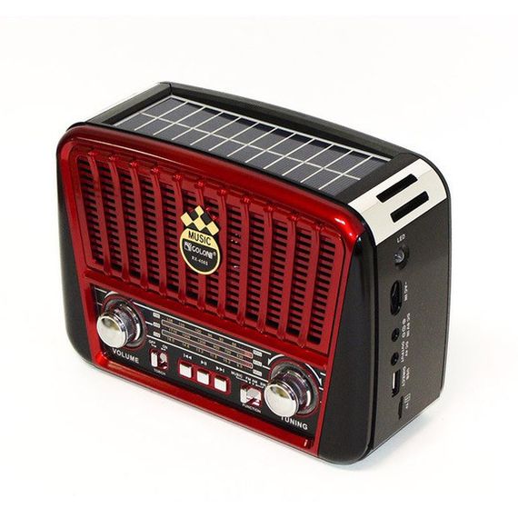 Радіоприймач акумуляторний Golon RX-456 із сонячною панеллю | Зображення 3