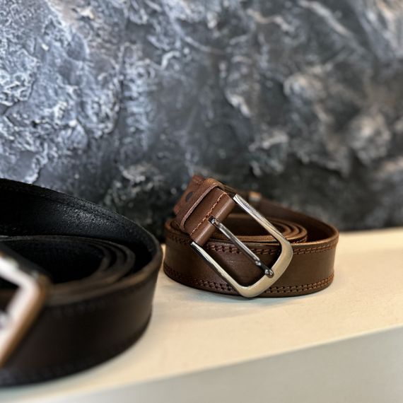 Чоловічий шкіряний ремінь | Зображення 2