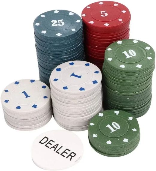 Набір для гри в покер на 100 фішек "Техаський холдем" (жестяна коробка) | Зображення 5