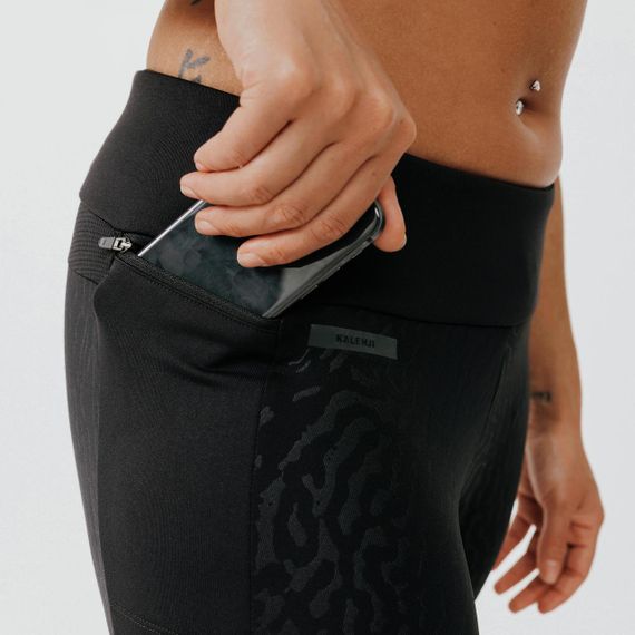 Тайтси жіночі Run Warm+ для бігу чорні - 2XL UA52-54 L31 | Зображення 3