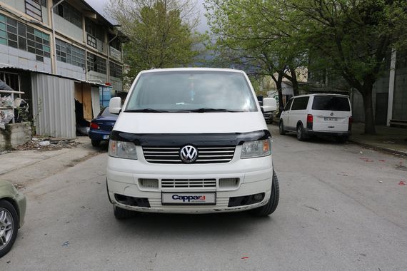 Дефлектор капоту (EuroCap) для Volkswagen T5 Multivan 2003-2010рр | Зображення 5
