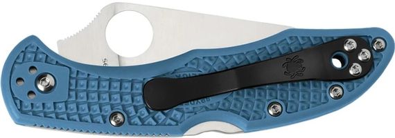 Чем Spyderco Delica 4 Flat Ground Blue | Зображення 1