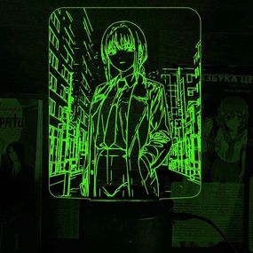 Акриловый светильник-ночник Макима зеленый tty-n002334