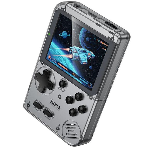 Портативна ігрова консоль Hoco GA40 Brilliant 400 games (250mAh) Gray | Зображення 5