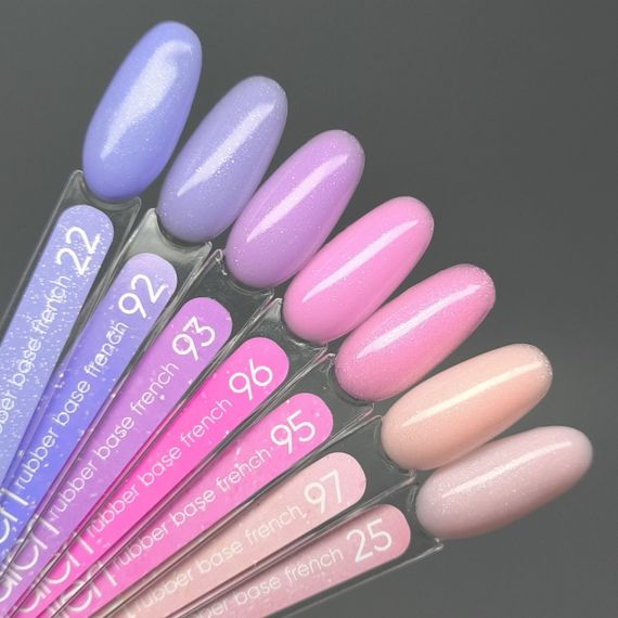 База Valeri French Base №97 (холодный беж с серебряным шиммером) 6мл | Зображення 1