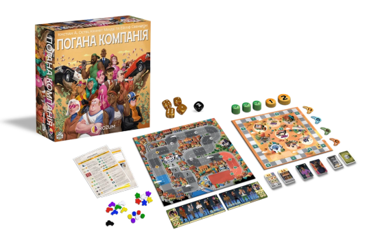 Настольная игра Плохая компания (Bad Company) укр. | Зображення 1