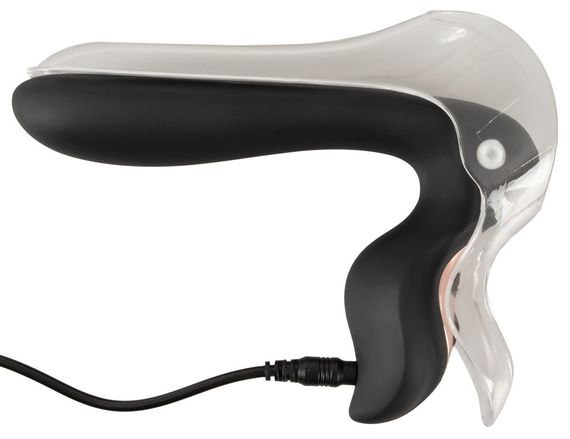 Розширювач вагінальний з підсвіткою Bad Kitty Vibrating Speculum | Зображення 5