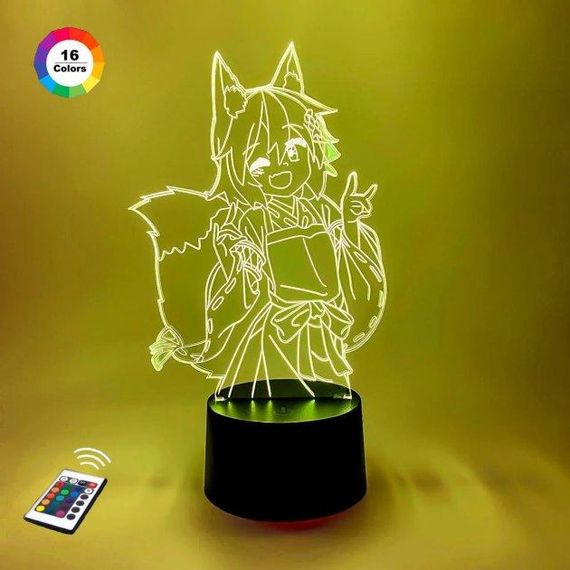 3D світильник нічник з пультом "Сенко" 3DTOYSLAMP