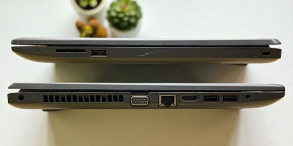 Ноутбук Б-клас HP 250 G6 / 15.6" (1920x1080) TN / Intel Core i3-6006U (2 (4) ядра по 2.0 GHz) / 8 GB DDR4 / 120 GB SSD / Intel HD Graphics 520 / WebCam б/в | Зображення 2