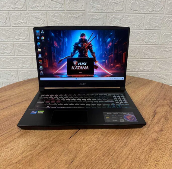 Ноутбук MSI Katana 15 B13VEK 144Hz i7 13620H 16GB SSD 512GB RTX 4050 Б/В