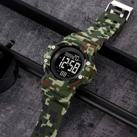 Годинник S2kmei 2195CMGN Camo Green | Зображення 3