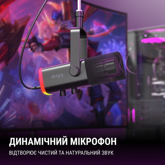 Мікрофон Fifine AM8 USB Black (AM8) | Зображення 8