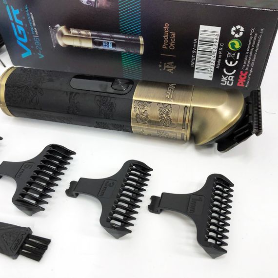 Тример VGR V-296, Багатофункціональна машинка для стрижки бороди, Професійний триммер для гоління | Зображення 8