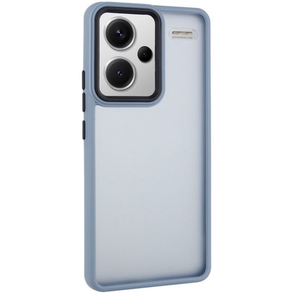 Чехол TPU+PC Lyon Frosted для Xiaomi Redmi Note 13 Pro+ Sierra Blue